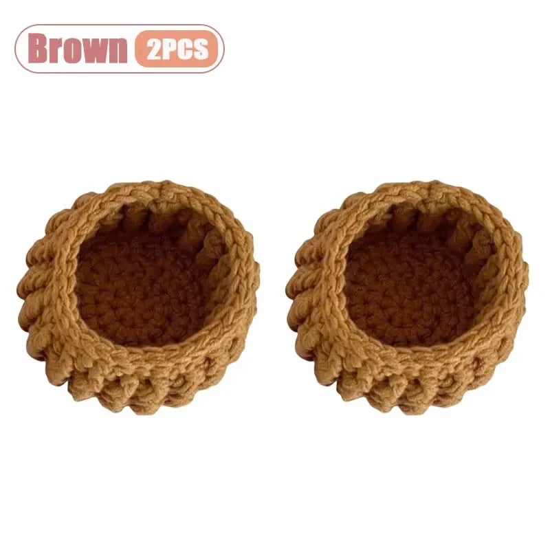 Elegant Handmade Crochet Flower Coasters Durable Heat Resistant Table Mats for Kitchen Dining Room Home and Holiday Decor