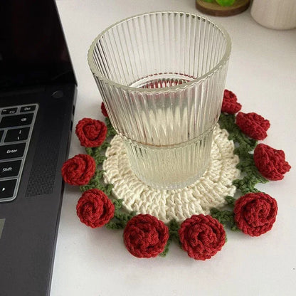 Handmade Flower Coaster