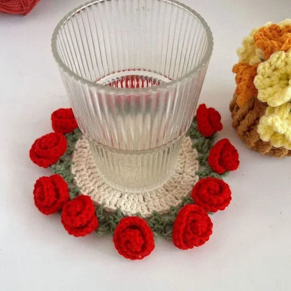 Handmade Flower Coaster