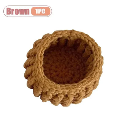 Elegant Handmade Crochet Flower Coasters Durable Heat Resistant Table Mats for Kitchen Dining Room Home and Holiday Decor